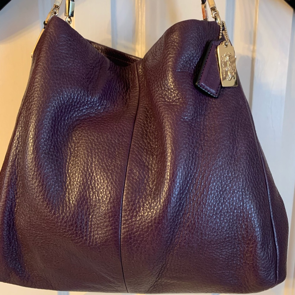 Coach Madison Phoebe Pebbled Leather handbag